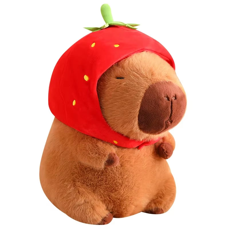 25-55CM Kapibala Capybara Plush Toy Internet Celebrity Capybara Jun Doll Ugly Cute Doll Guinea Pig Doll Boys Girls Anime Kawaii