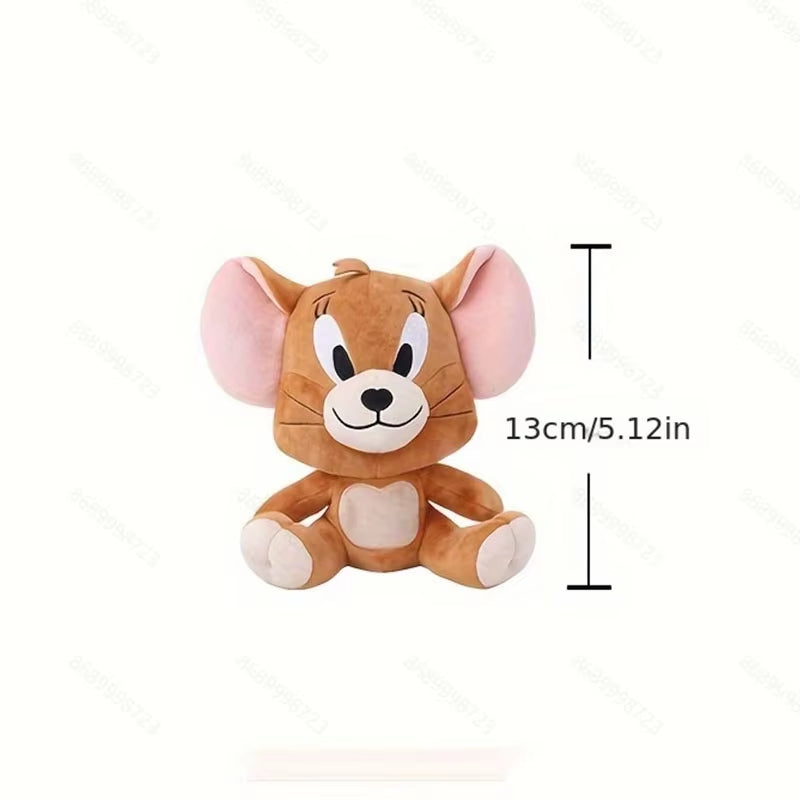 Anime Tom and Jerry Plush Toy Cartoon Movie Figures Cat Mouse Cute Plushies Stuffed Animal Doll Toys for Kids Gift Free Shipping